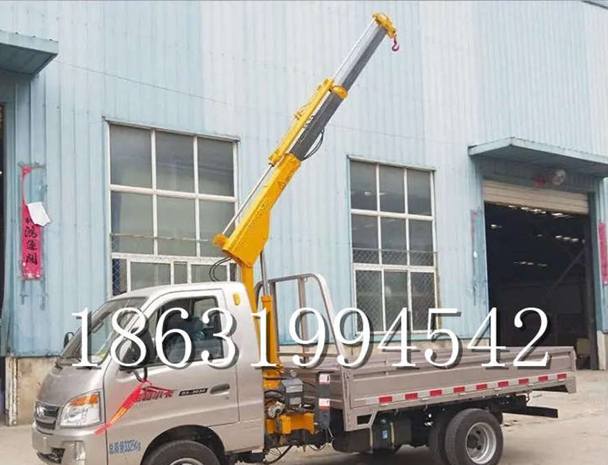 轮台县车载吊机小型室内吊机 多功能液压伸缩吊多少钱1吨电动吊机悬臂吊机车载吊机